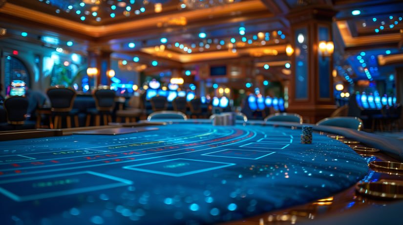 Tata letak French Roulette dan roda di studio live sagatoto